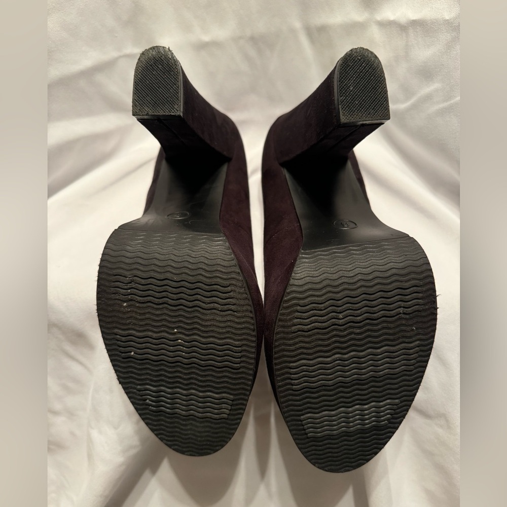 Mossimo Black Suede 5” Platforms - size 8 - Picture 7 of 8